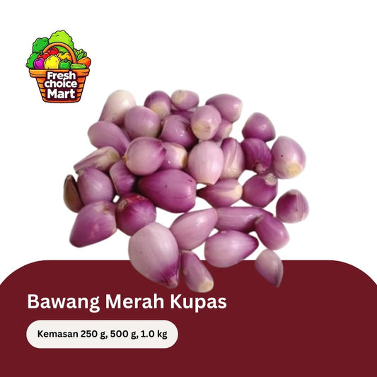 Bawang Merah Kupas