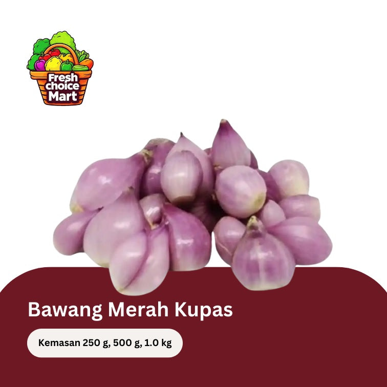 Bawang Merah Kupas