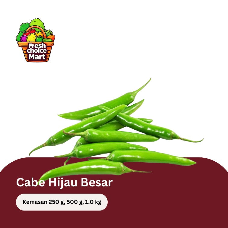 Cabe (Cabai) Hijau Besar