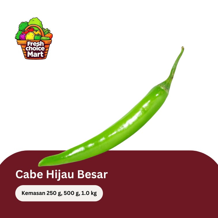 Cabe (Cabai) Hijau Besar