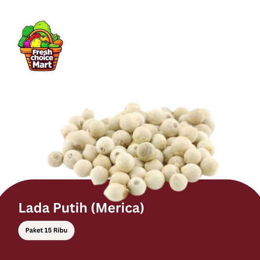 Lada Putih / Merica (Utuh)