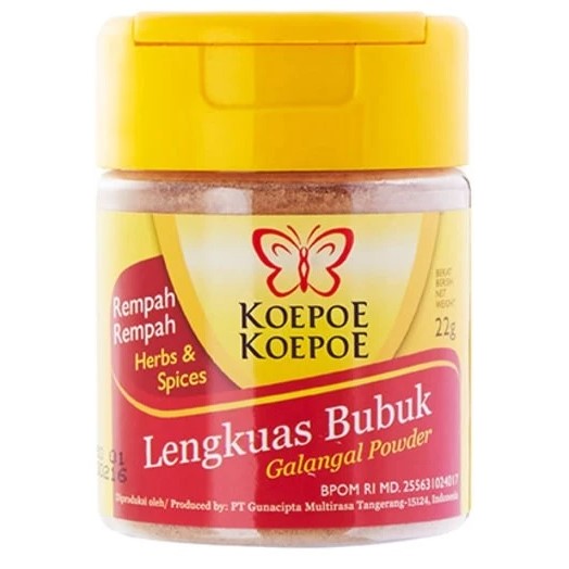 Lengkuas Bubuk cap Koepoe Koepoe
