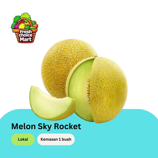 Melon Sky Rocket/Melon Madu (Hijau)