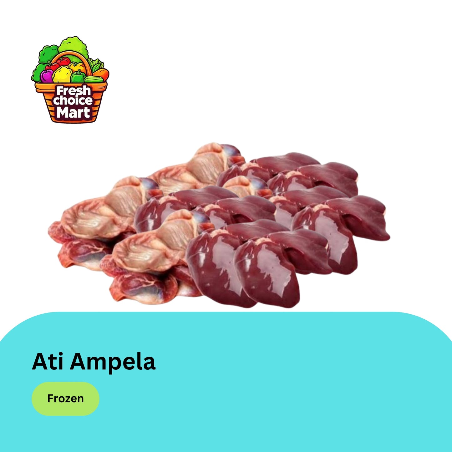 Ati - Ampela Ayam Frozen