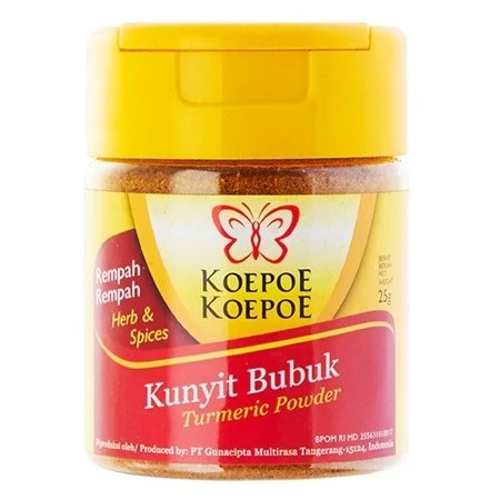 Kunyit Bubuk cap Koepoe Koepoe